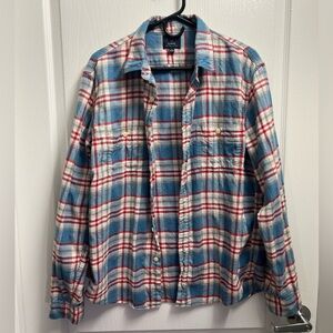 Men’s J Crew flannel shirt sz. L